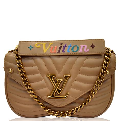 lv new wave chain bag mm|louis vuitton chain bag design.